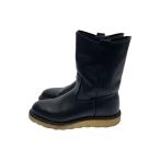 ショッピングレッドウィング RED WING◆レッドウィング/ブーツ/5/BLK/8169/PECOS BOOTS/ソール減り有///