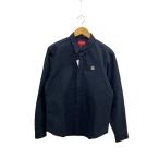 ショッピングsupreme Supreme◆Loose Fit Flannel Oxford Shirt/S/コットン/BLK