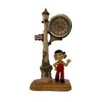  Peko-chan газ лампа часы 