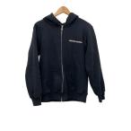 CHROME HEARTS◆ダガージップパーカー/S/コットン/BLK