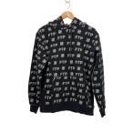 UNDEFEATED◆パーカー/S/コットン/BLK/総柄