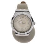 SWATCH◆自動巻腕時計/アナログ/レザ�
