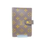 LOUIS VUITTON* Agenda PM_ монограмма * парусина /PVC/BRW/ монограмма / мужской 