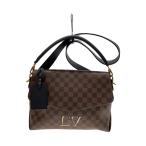 ショッピングダミエ LOUIS VUITTON◆ボブール_ダミエ・エベヌ/PVC/BRW//