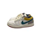NIKE◆エア ジョーダン 1 LOW PRM/25.5cm/WHT/HV4511-133