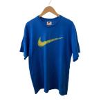 NIKE◆Tシャツ/M/コットン/BLU