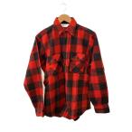 ショッピングネルシャツ FIVE BROTHER◆ネルシャツ/M/コットン/RED/チェック//