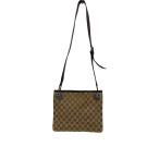 ショッピングＧＧキャンバス GUCCI◆ショルダーバッグ_GGキャンバス/キャンバス/BRW//