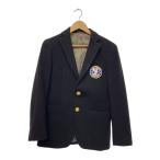 UNIQLO◆テーラードジャケット/S/ウール/BLK