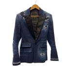 DSQUARED2◆Distressed Denim Blazer/38/デニム