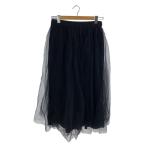 e by eclat/スカート/38/ナイロン/BLK/3520160038//