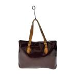 ショッピングヴェルニ LOUIS VUITTON◆ブレントウッド_モノグラム・ヴェルニ_BRD/エナメル/BRD