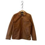 Schott◆トラッカージャケット/ボールチェーン/L/牛革/BRW/3101022//