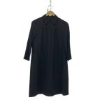 ショッピングPRADA PRADA◆長袖ワンピース/36/--/BLK/無地/886-2-2571-5255
