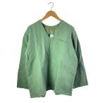 MILITARY* tops /48/linen/GRN/ одноцветный 