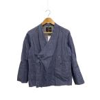 ショッピング作務衣 Needles◆作務衣/バットダイデニム/ジャケット/XS/デニム/IDG