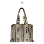 ショッピングchloe Chloe◆トートバッグ/ウッディ スモールトート/BEG
