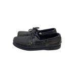 Paraboot* deck shoes /UK5.5/BLK/ кожа /0114//