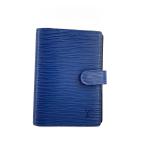 LOUIS VUITTON* Agenda PM_ epi / кожа /BLU/ мужской 
