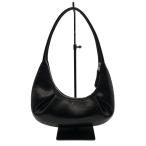 ショッピングzara ZARA◆ハンドバッグ/ポリエステル/BLK/無地