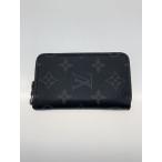 ショッピングLOUIS LOUIS VUITTON◆ジッピー・コインパース・ヴェルティカル_モノグラム・エクリプス_BLK/BLK/モノグラム/M81662//