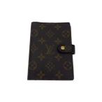 LOUIS VUITTON* Agenda PM_ монограмма _BRW/ кожа /BRW/R20005