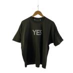 KATHARINE HAMNETT◆25SS/ロンハーマン別注/Tシャツ/コットン/KHK/25S-KHRH-T01/背タグ欠損