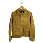 ショッピングスウェード A VONTADE◆スウェードトラッカージャケット/レザージャケット・ブルゾン/S/スウェード/RD-090-17-AW