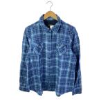 ショッピングネルシャツ PENDLETON◆ネルシャツ/XL/ウール/BLU//
