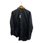 BLACK COMME des GARCONS◆長袖シャツ/XL/コットン/GRY/無地