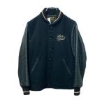 COOTIE◆11AW/TOUR JACKET/レザースリーブスタジャン/S/ウール/ブラック/管NoEF-7271