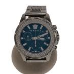 VERSACE◆クォーツ腕時計/アナログ/ステンレス/SLV/VE3J00422