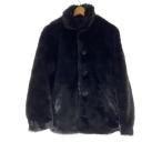 Schott◆ピーコート/M/アクリル/BLK/3182016