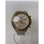 SEIKO◆クォーツ腕時計/アナログ/ステンレス/BLK/SLV/8T63-00D0/KSN8T6C