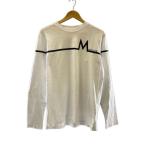 MONCLER◆長袖Tシャツ/M/コットン/WHT/H20918D00003