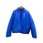 YEEZY◆ダウンジャケット/M/ナイロン/BLU/無地