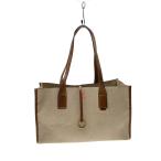 ショッピングzara ZARA◆MAXI SHOPPER CANVAS/トートバッグ/--/BEG/6030/610/719