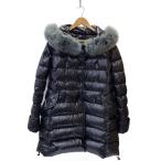 ショッピングduvetica DUVETICA◆EFIRA/ロングダウンジャケット/42/ナイロン/BLK/無地/D.2580.00/1035.R-FGG