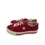CONVERSE◆ワンスター/ローカットスニーカー/25cm/PNK/4C9907