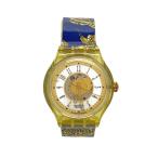 SWATCH◆自動巻腕時計/アナログ/WHT/マ