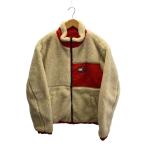 ショッピングTOMMY TOMMY JEANS◆フリースジャケット/L/ポリエステル/WHT/無地