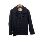 ショッピングschott Schott◆ピーコート/38/ウール/NVY