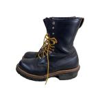 RED WING◆ロガーブーツ/ブーツ/BLK/D2218