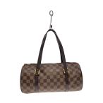 ショッピングダミエ LOUIS VUITTON◆パピヨン26_ダミエ・エベヌ_BRW/PVC/BRW//