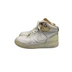 NIKE◆AIR FORCE 1 HI JUST DON/エアフォースハイ/ホワイト/AO1074-100/27.5cm/WHT