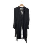 kiryuyrik◆Flare Jacket/スカーフセット/ジャケット/L/ポリエステル/BLK/総柄/KN-HJ27-904//