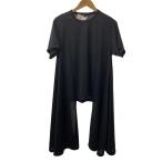 ショッピングGARCONS COMME des GARCONS HOMME PLUS◆変形/メッシュカットソー/Tシャツ/S/ポリエステル/BLK