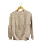 BATONER◆シグネチャークルーネックメリノウールニットプルオーバー/1/ウール/BN-19FM-021/状態考慮