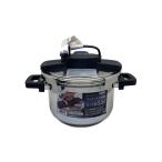 ショッピング圧力鍋 圧力鍋/容量:5.5L/SLV/ワンタッチレバー