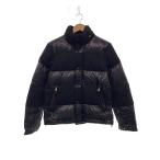 ショッピングmoncler MONCLER◆BEAMS別注/ダウンジャケット/O/ナイロン/BLK/無地